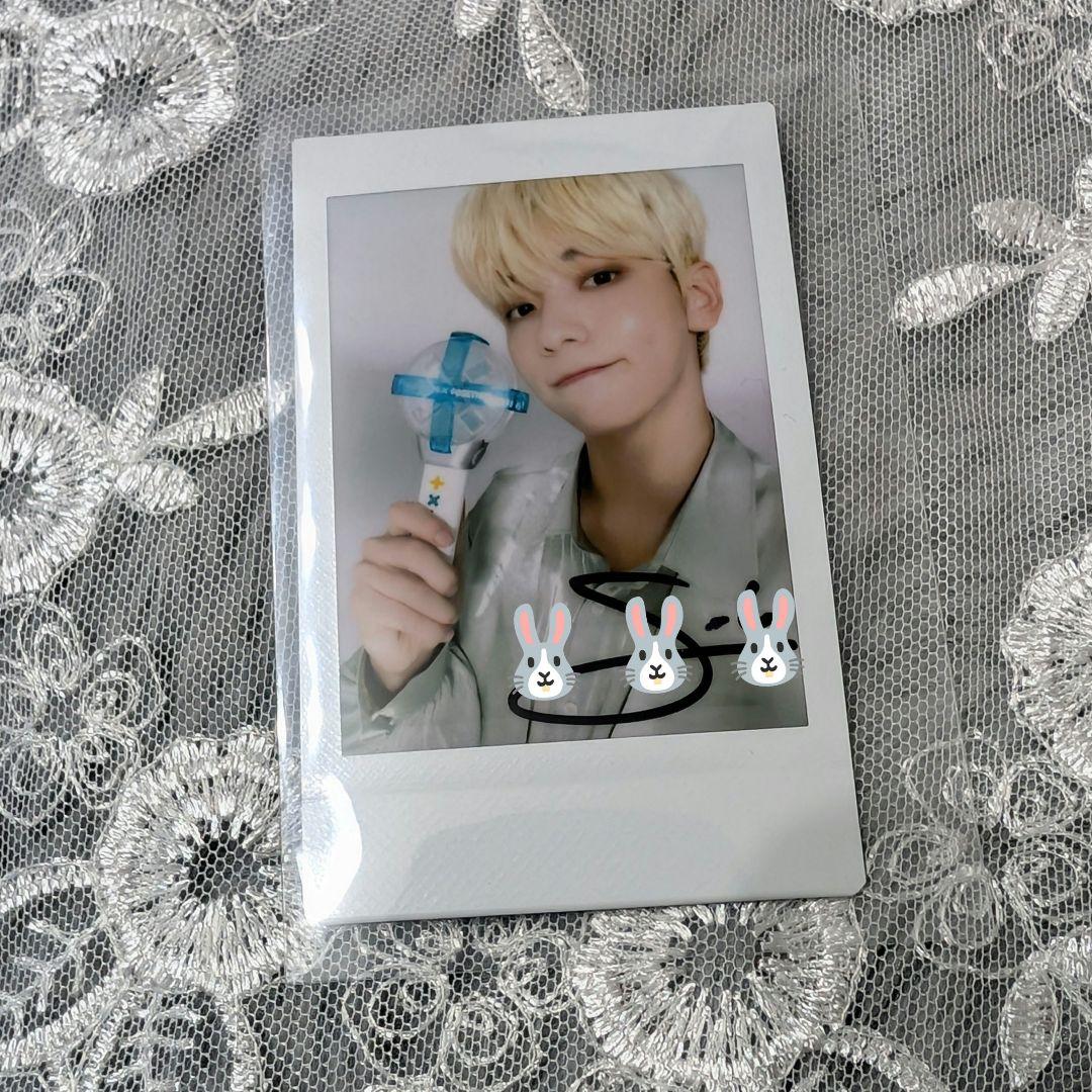 SOOBIN　チェキ　 直筆サイン　フォト　トレカ　TXT　スビン　トゥバ