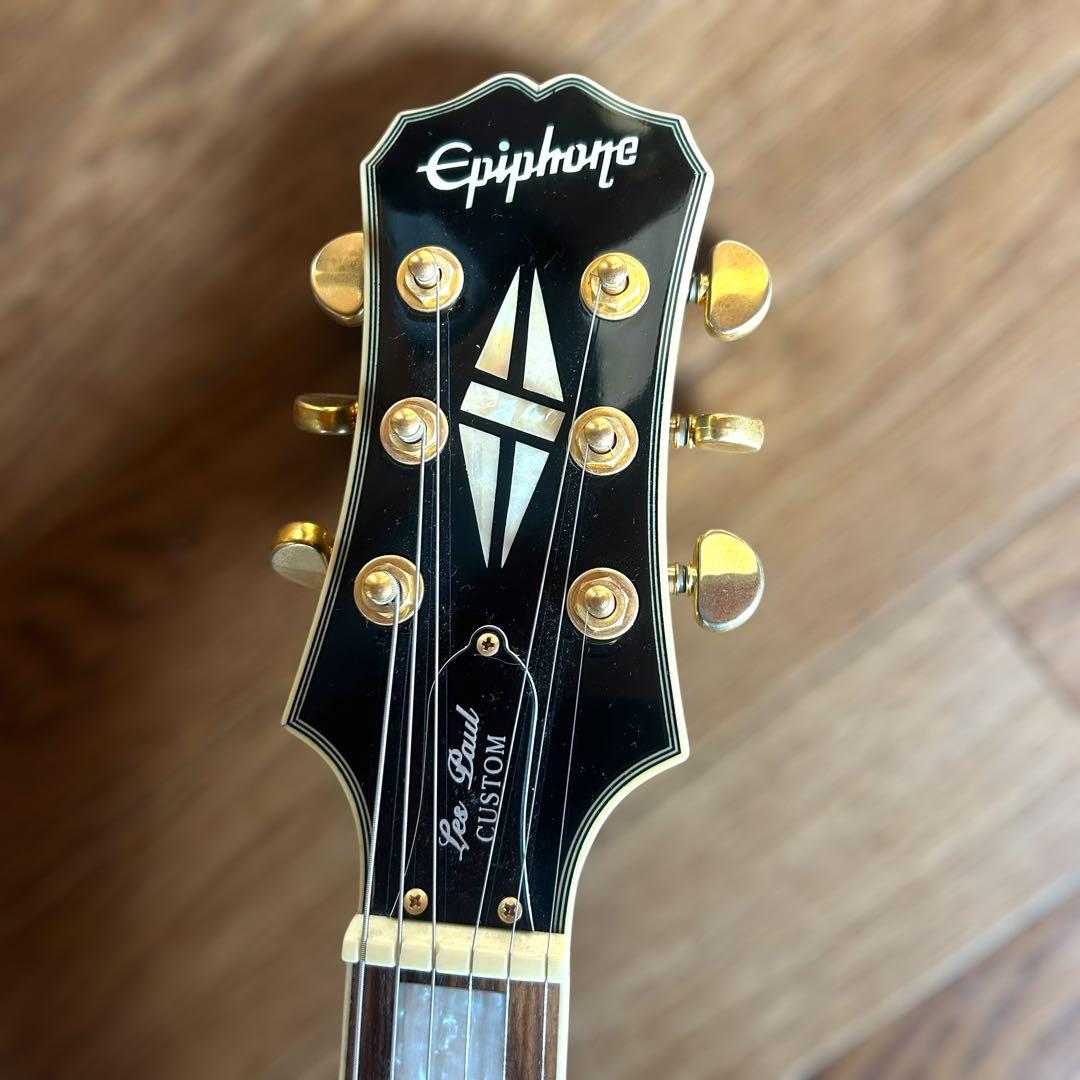 【美品】Epiphone Les Paul Custom レスポールカスタム