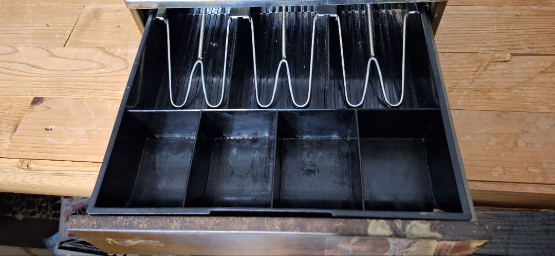 ビンテージ　レジスター　日本製 グレー　キング工業　インダストリアル