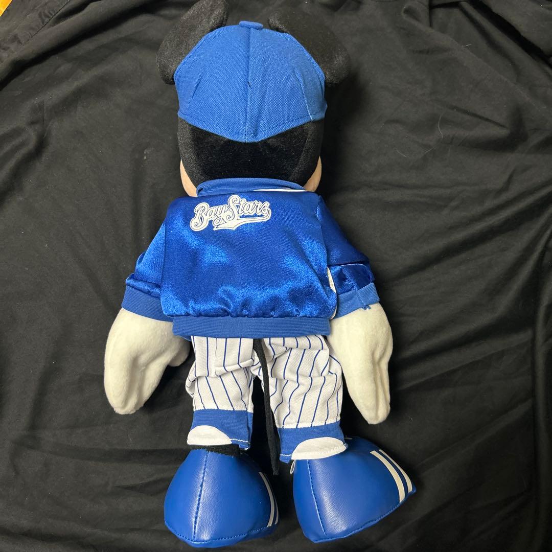 ミッキーマウス 横浜ベイスターズ ぬいぐるみ ポージング 未使用 タグ付き