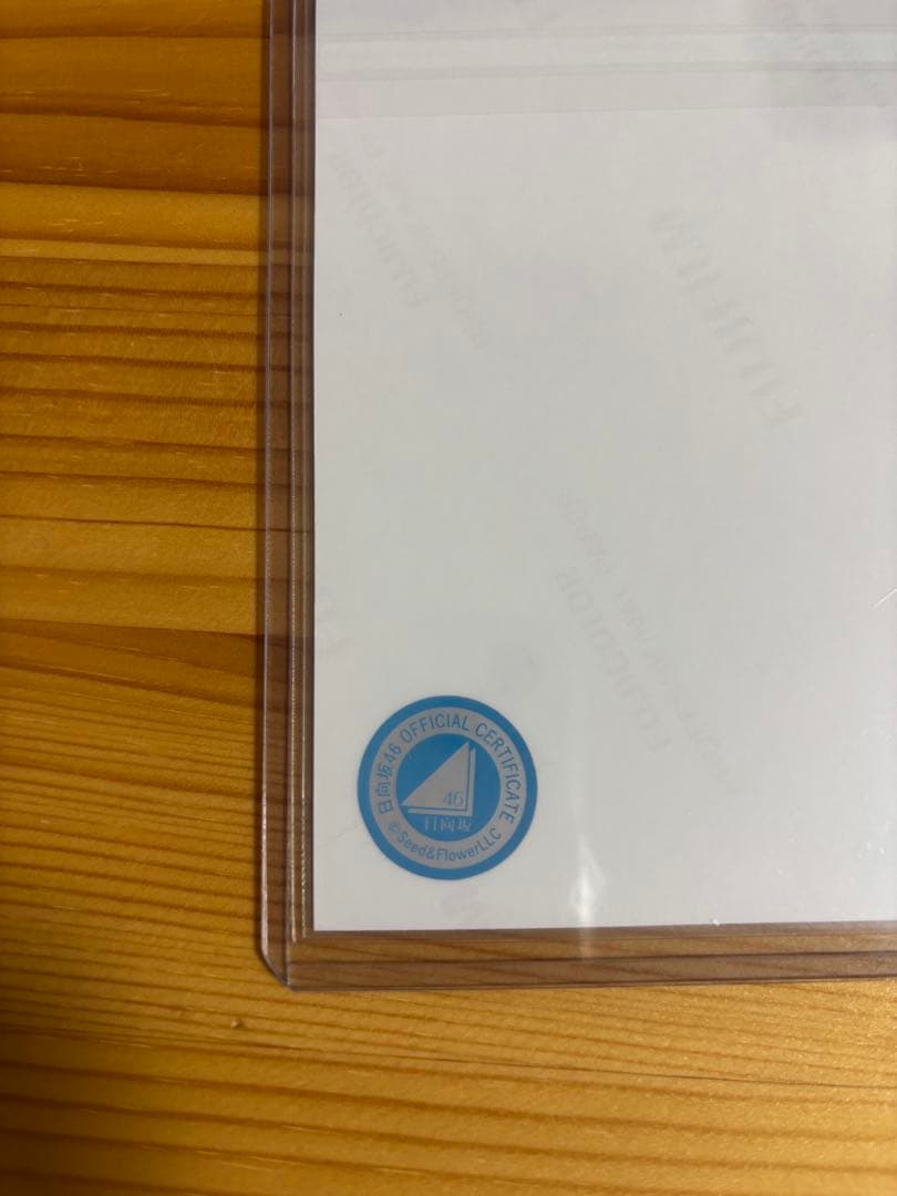 郡*❌様 日向坂46 HMT 2024 サンタ衣装　山下葉留花　直筆サイン　生写