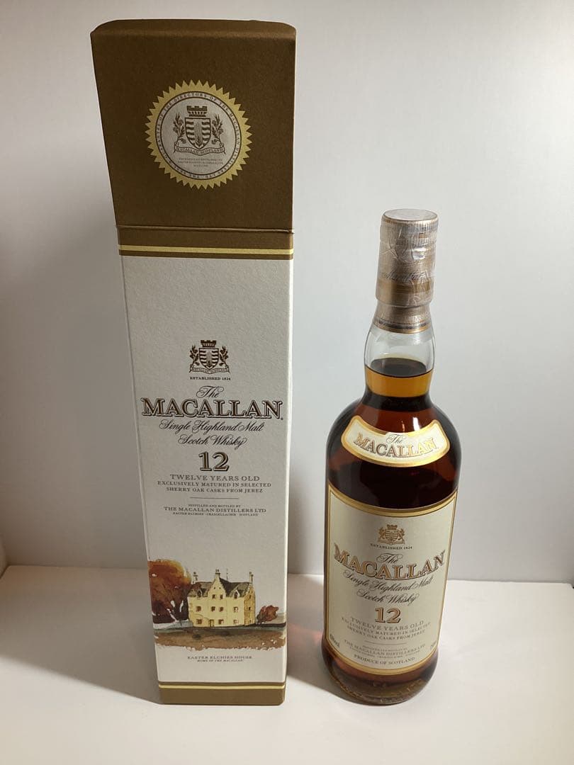 マッカラン12年　旧ボトル