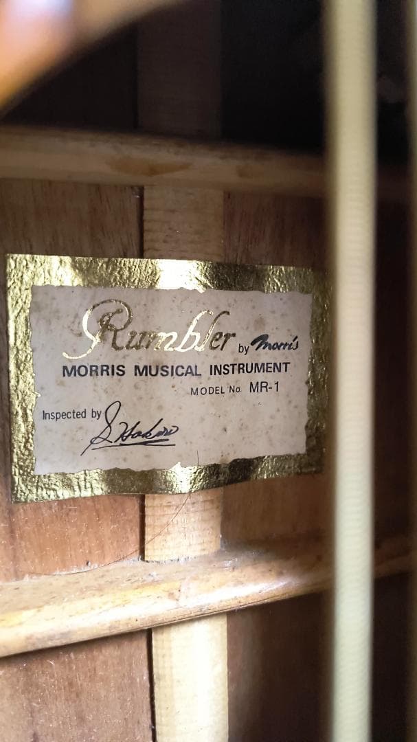 Morris　モーリス　Rumbler　エレアコ　MR-1　ギター
