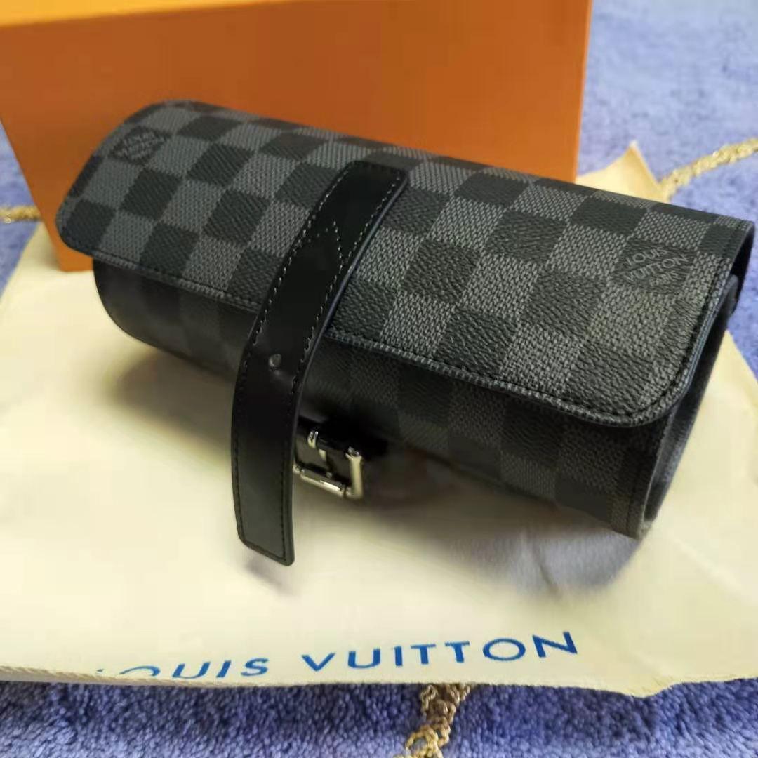 ルイヴィトンモノグラム エテュイ 3モントルM47530 ウォッチケース