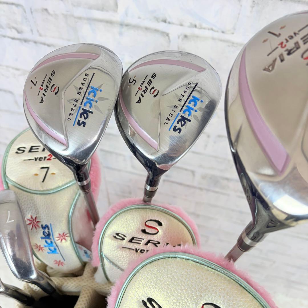 icicles レディースクラブセット 10本 FLEX L ゴルフ 初心者