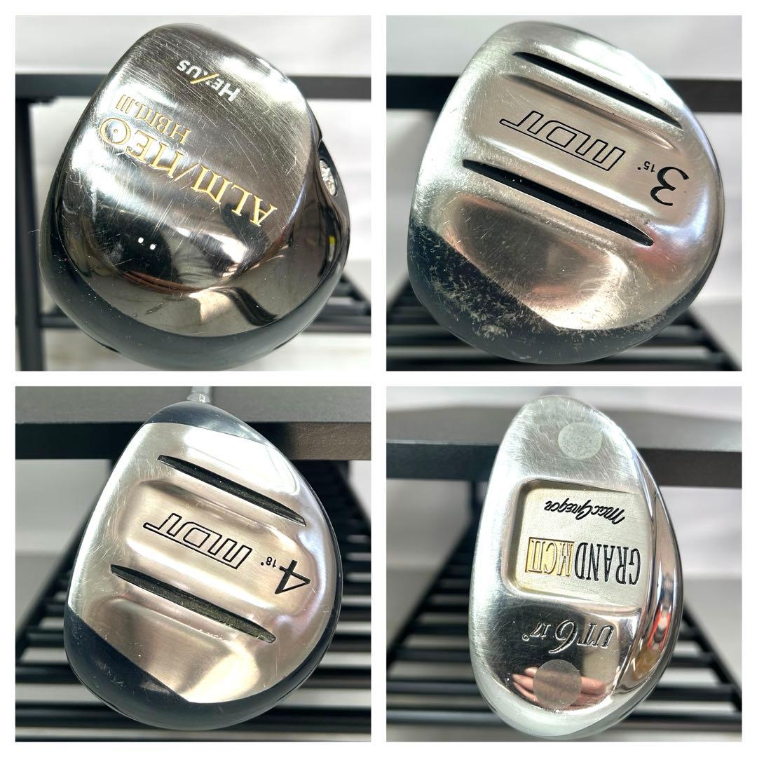 本格派　メンズゴルフクラブ　14本　フルセット　ゴルフセット　お試しセット