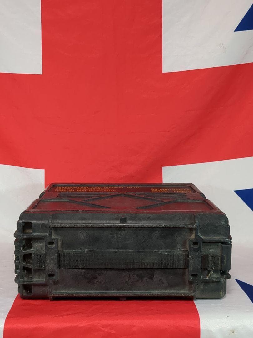 アメリカ軍２５ｍｍ機関砲用弾薬箱