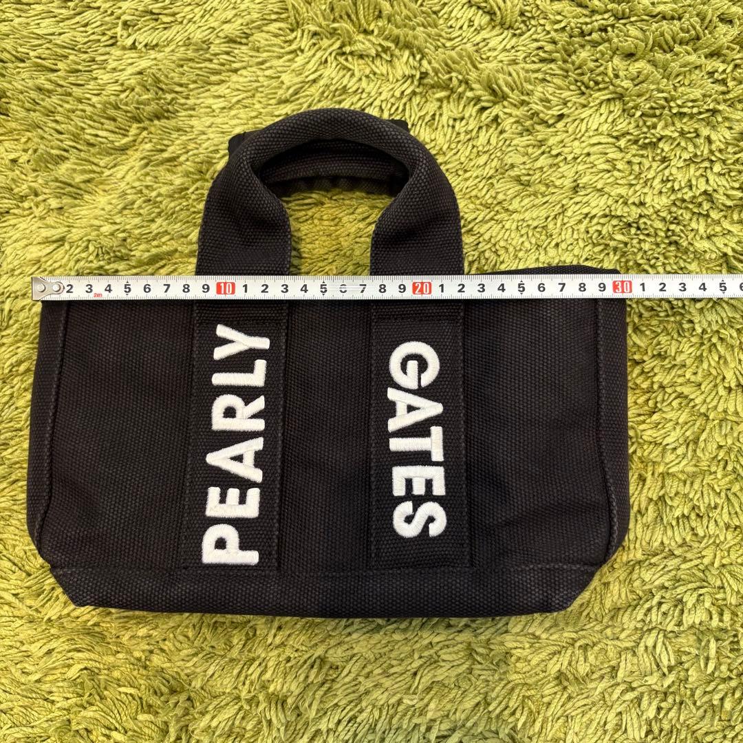 パーリーゲイツ PEARLYGATES カートバッグ ラウンドバッグ ブラック
