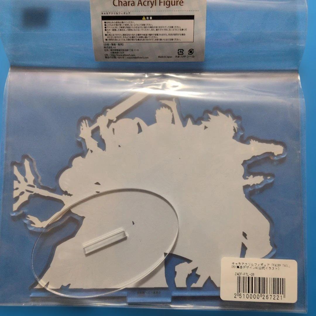 フェアリーテイル　キャラアクリルフィギュア　集合デザイン　ポストカード
