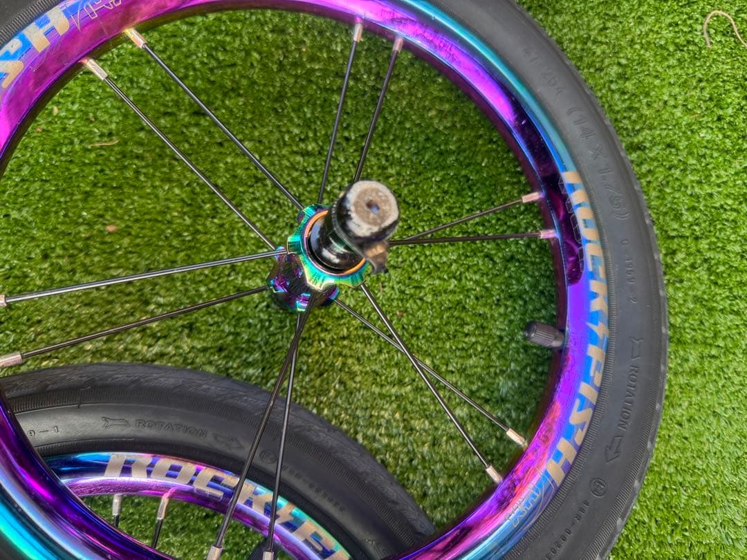 14X アルミホイール　マジョーラカラー　ROCKFISH ロックフィッシュ