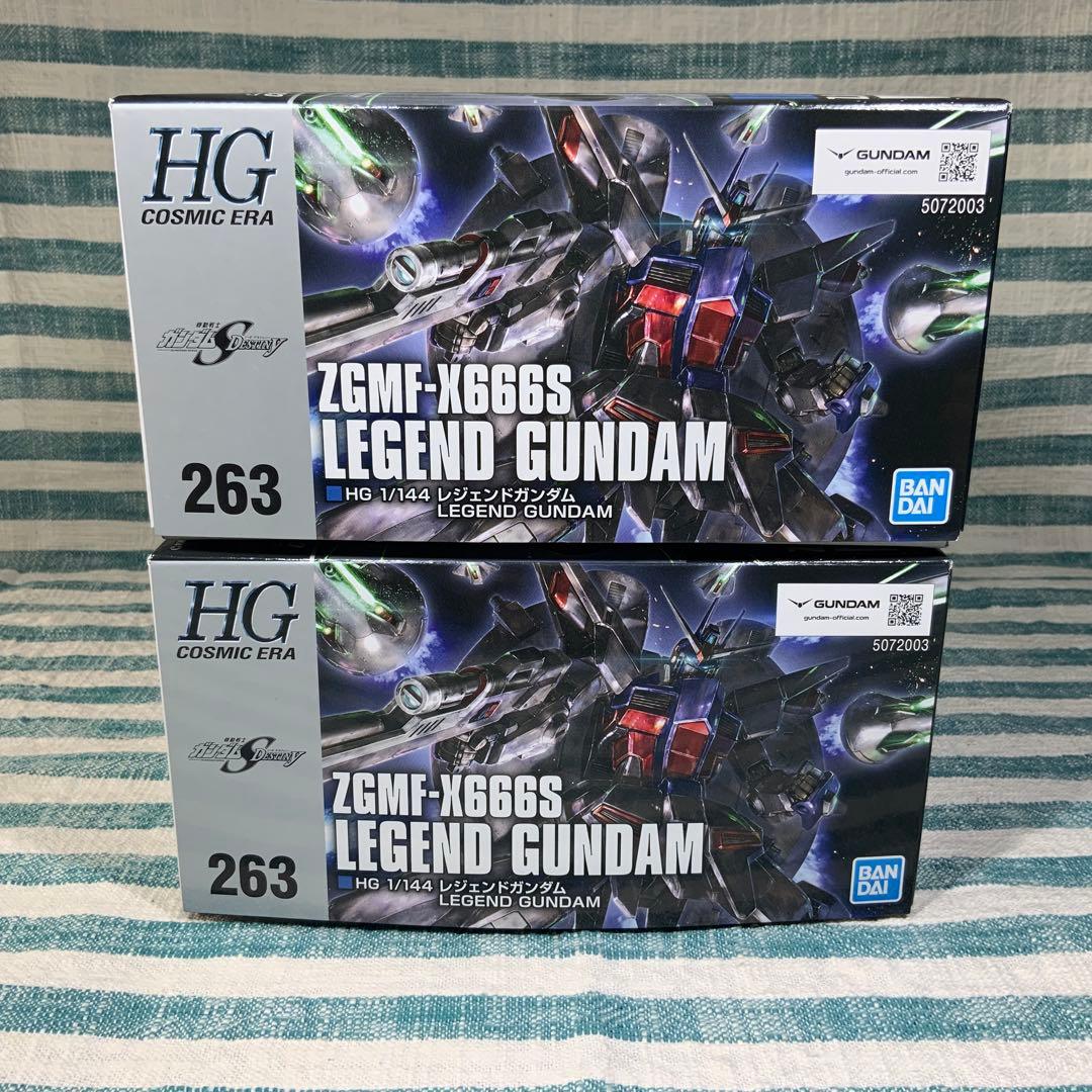 ★HGガンプラ★【HG 1/144 レジェンドガンダム】★２個セット★匿名配送★