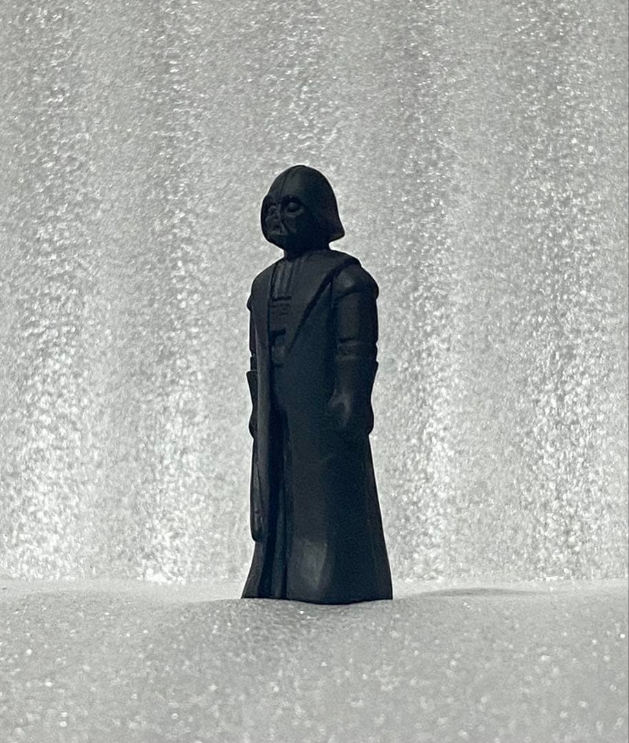 スターウォーズ　ダースベイダー　消しゴム　黒　フィギュア　70年代　GMFGI