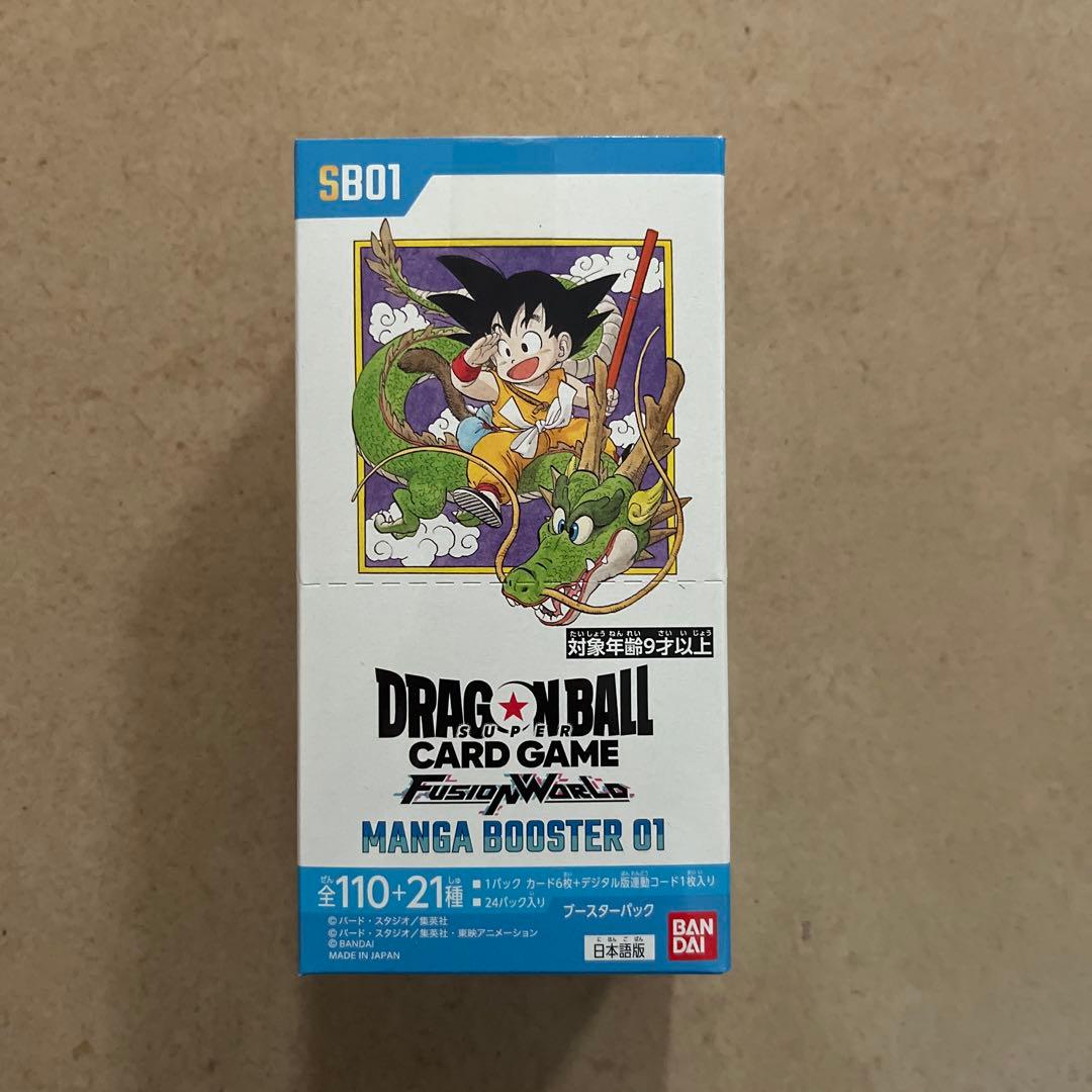 フュージョンワールド　MANGA BOOSTER 01 1BOX 未開封