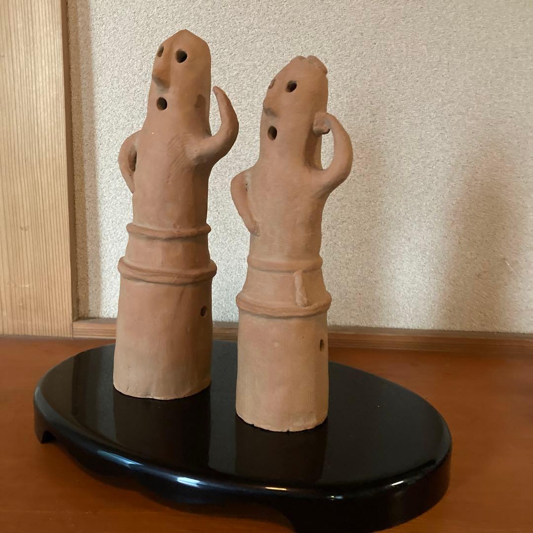 はにわ、踊る人々のレプリカ