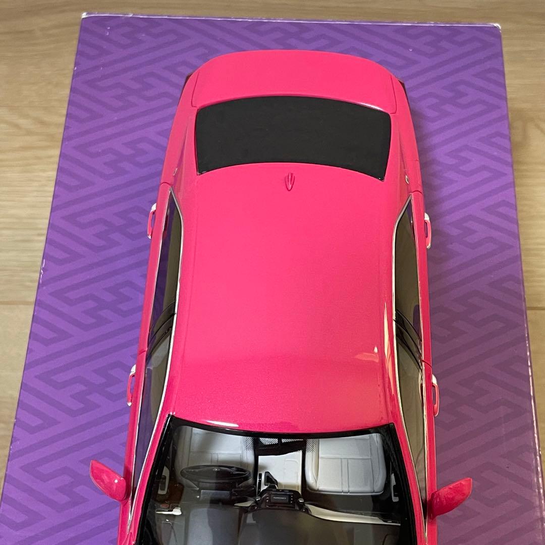 京商　1/18 トヨタ クラウン ハイブリッド アスリートG ピンク