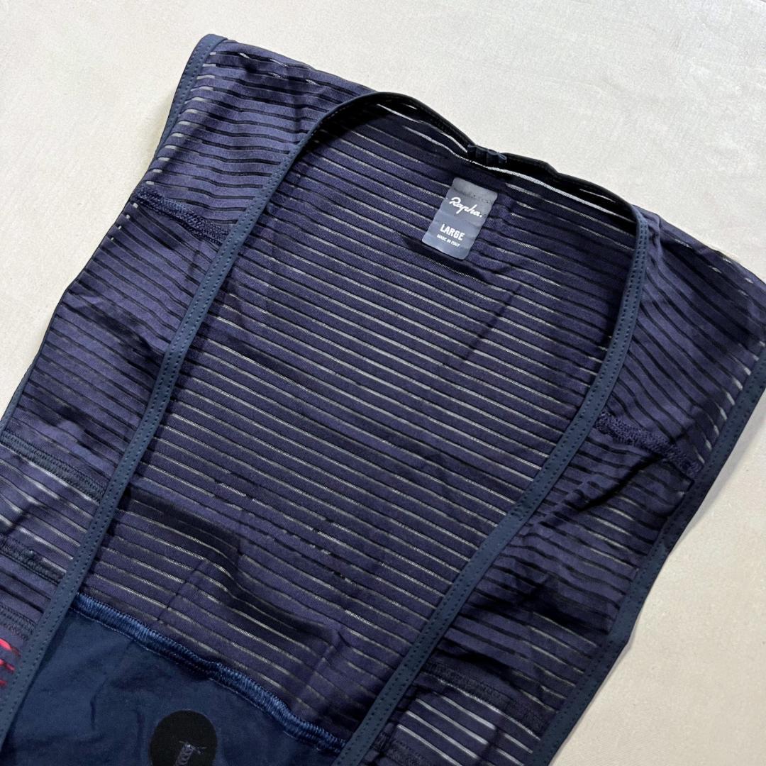 Rapha メンズ ブルベ カーゴ ビブショーツ Lサイズ ポケット付 ネイビー