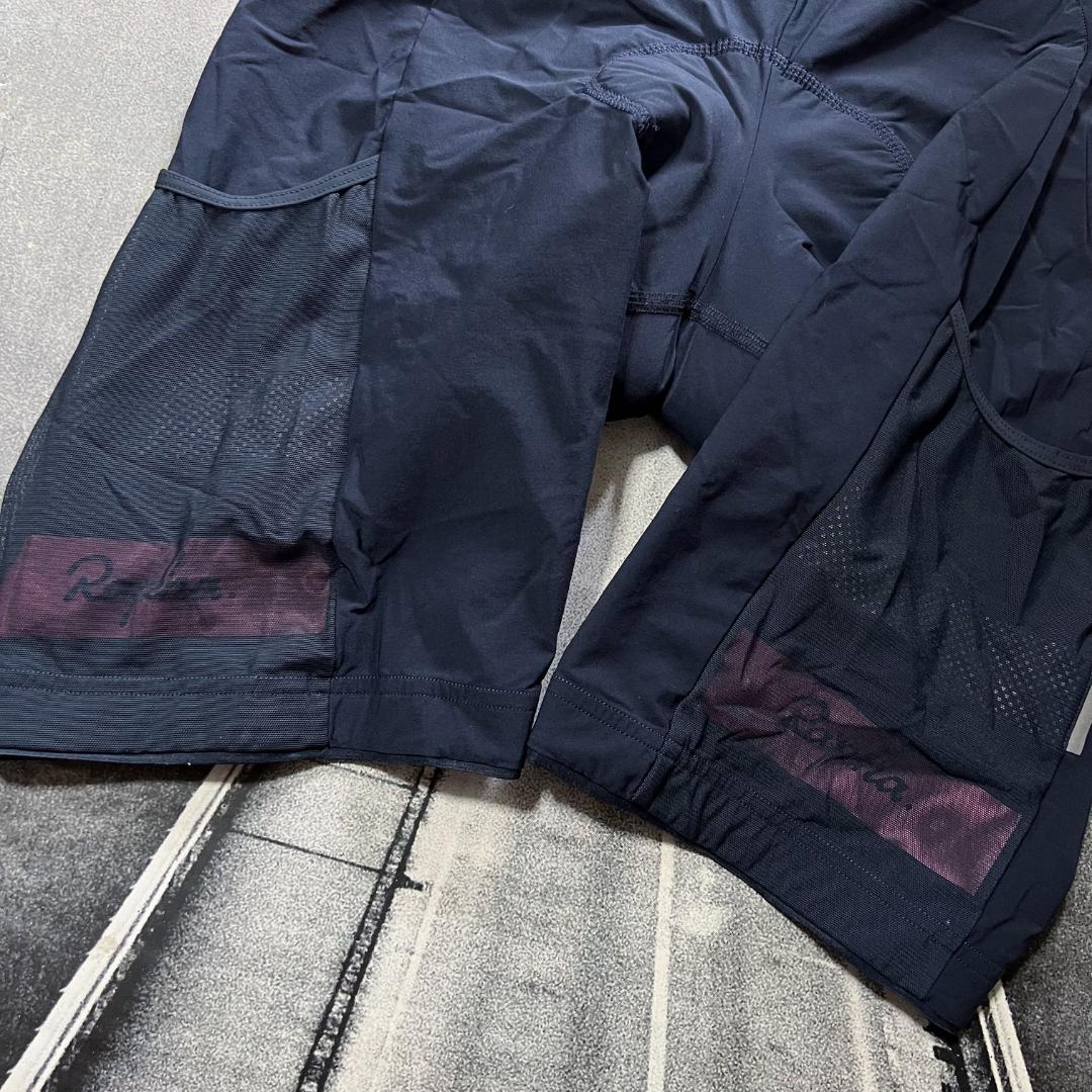 Rapha メンズ ブルベ カーゴ ビブショーツ Lサイズ ポケット付 ネイビー