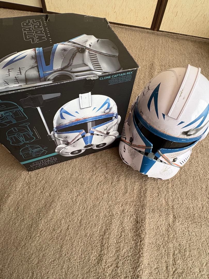 スターウォーズ　ブラックシリーズ　ヘルメット　キャプテン レックス 付属品なし