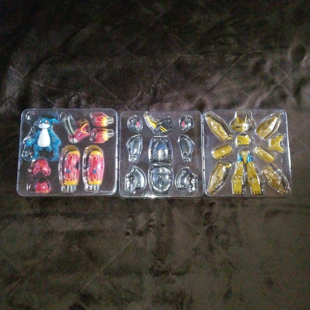 デジモンアーマー超進化シリーズ　フレイドラモン　友情・奇跡のデジメンタル　セット