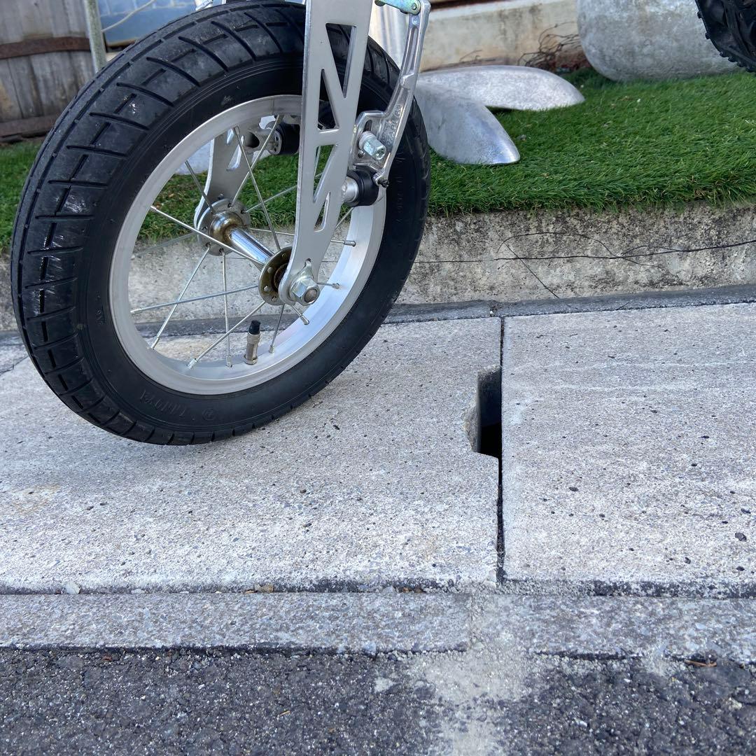 GEKKO ゲッコウ⭐️折りたたみ自転車　シルバー　【3614】