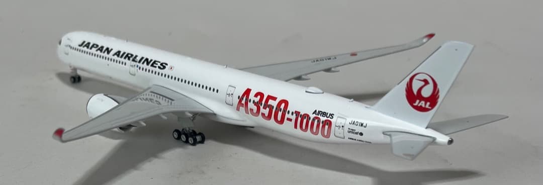 JAL A350-1000 JA01WJ 1000塗装
