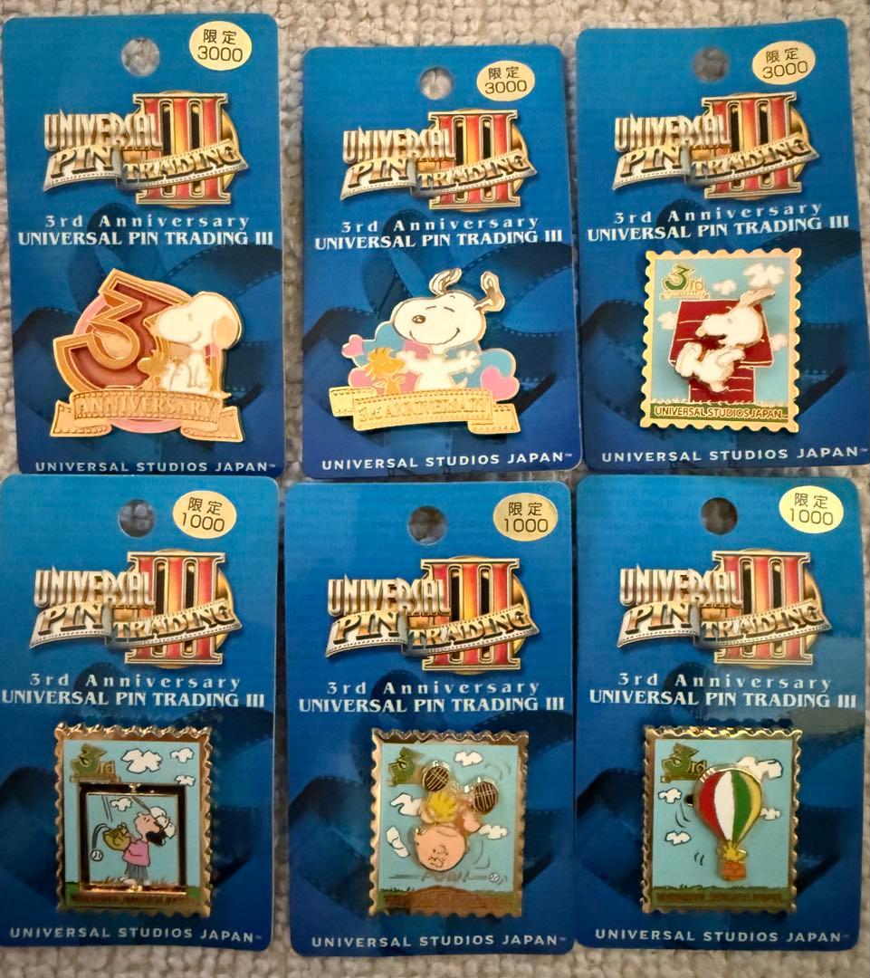 USJ ピントレーディングIII 3周年記念限定ピンバッジ20種セット