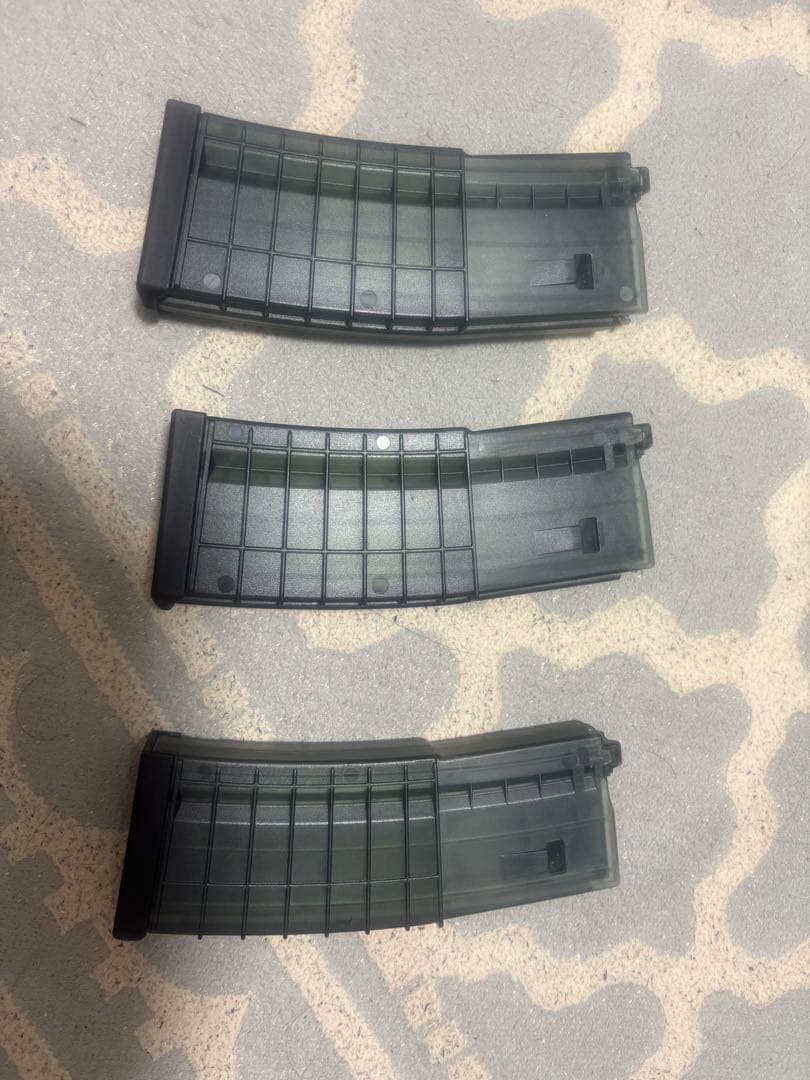 トレポン用　マガジン　透明グレー 3個セット