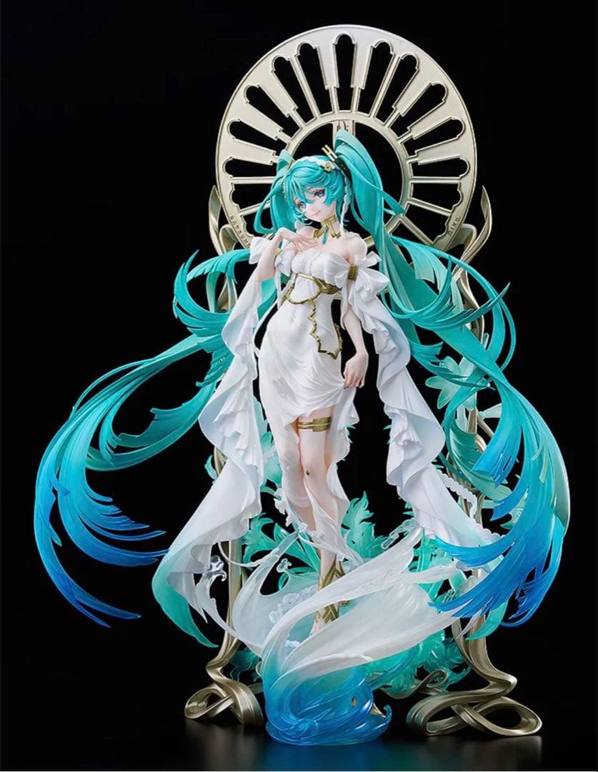 複製原画付 初音ミク feat. Yoneyama Mai 女神ミク フィギュア