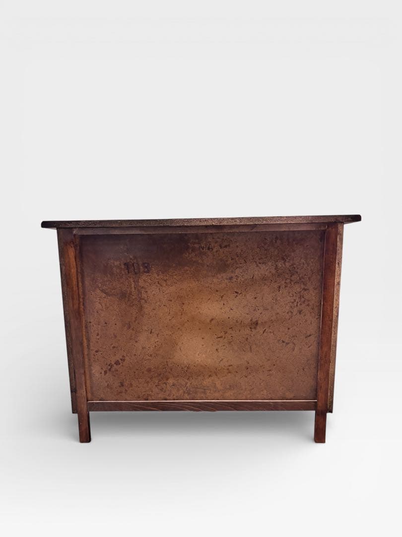 英国アンティーク 大型 木製サイドボード 飾り棚 チェスト カウンターテーブル