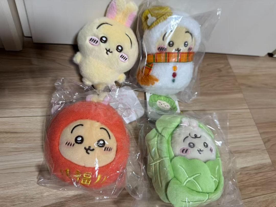 ちいかわ　うさぎ　ぬいぐるみマスコット　25点まとめ売り