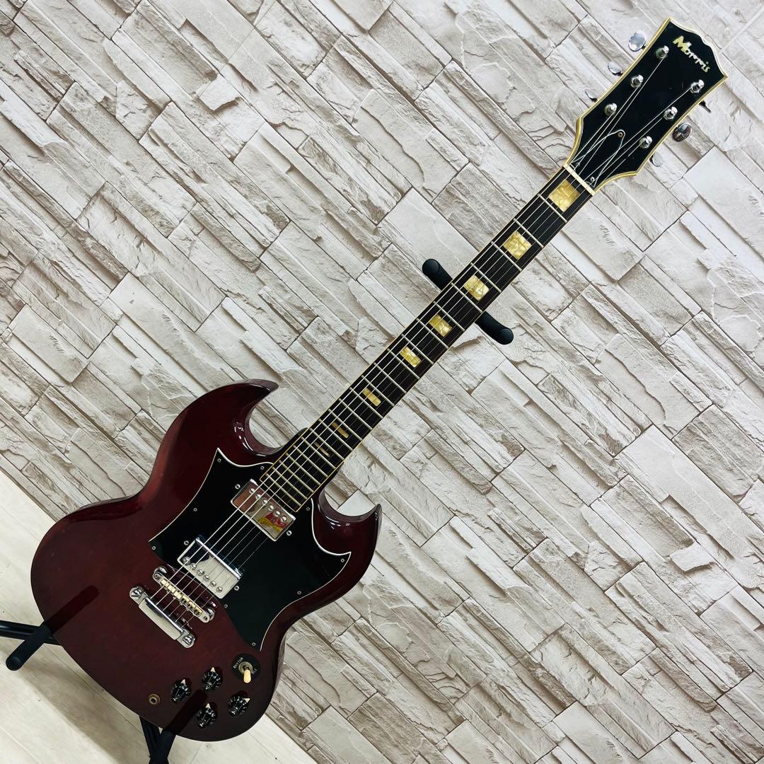Morris モーリス 70年代 ジャパンビンテージ SGタイプ エレキギター