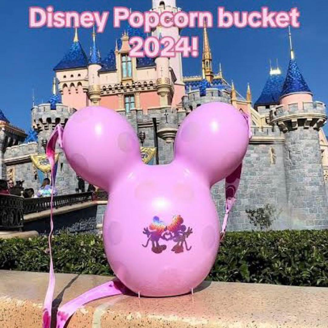カリフォルニアディズニー バレンタイン限定 バルーン ポップコーンバケット