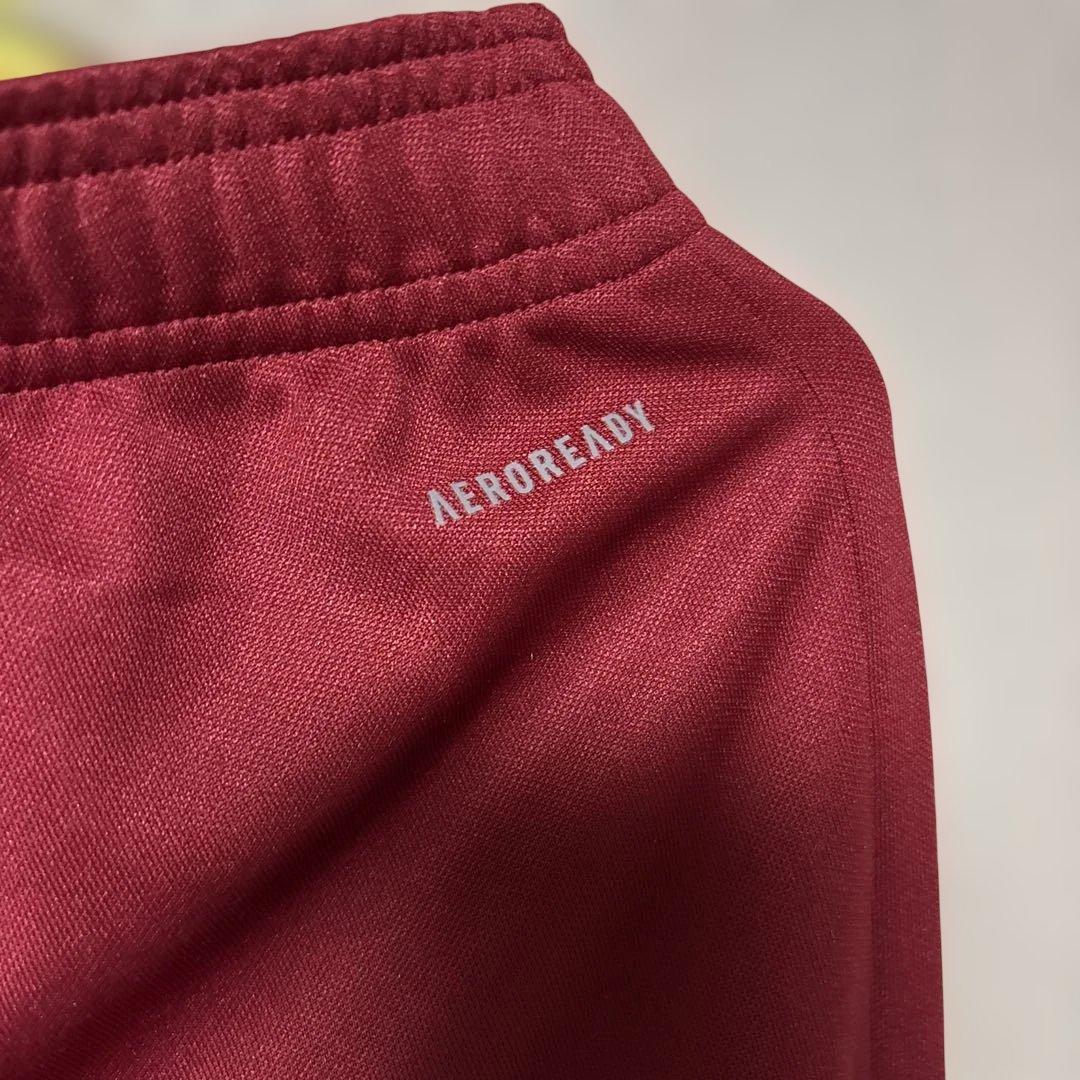 adidas AEROREADY バーガンディ ジャージパンツ