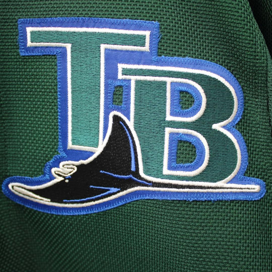 USA製 00s Majestic社 タンパベイ デビルレイズ 古着ゲームシャツ