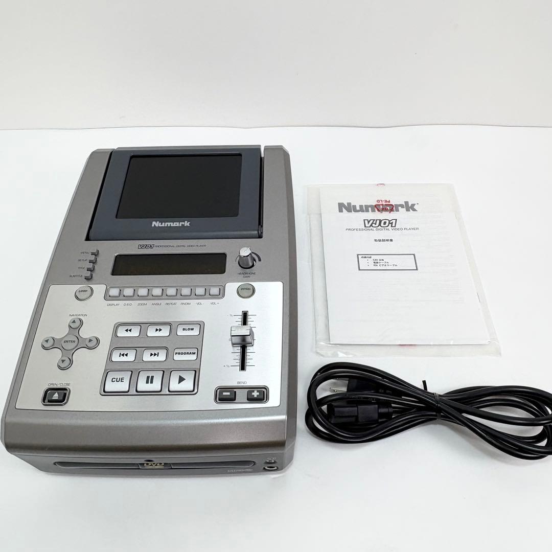 Numark VJ01 DVD/CD/MP3 プロ用ビデオプレーヤー 完全動作品