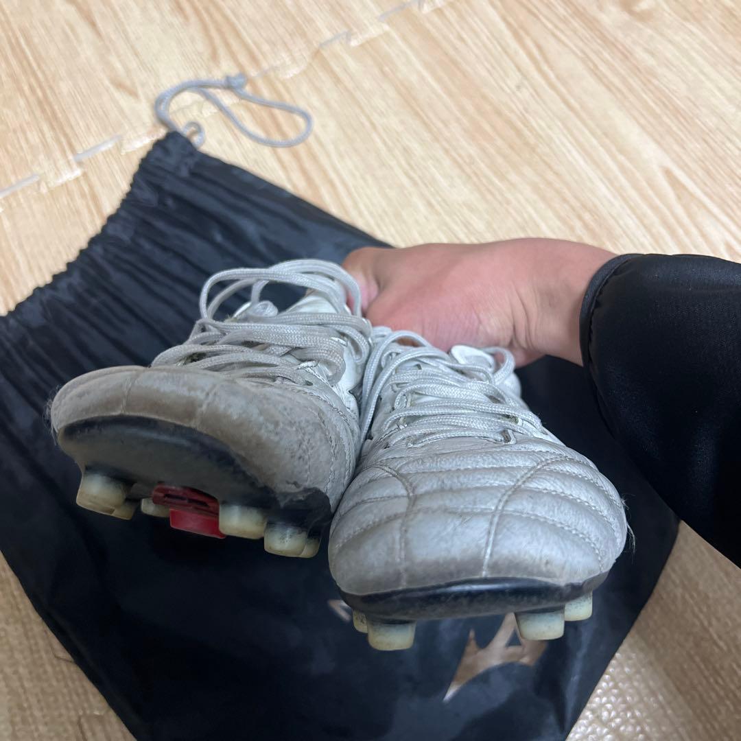 MIZUNO ネオ4スパイクシューズ ホワイト/レッド 日本製25.5