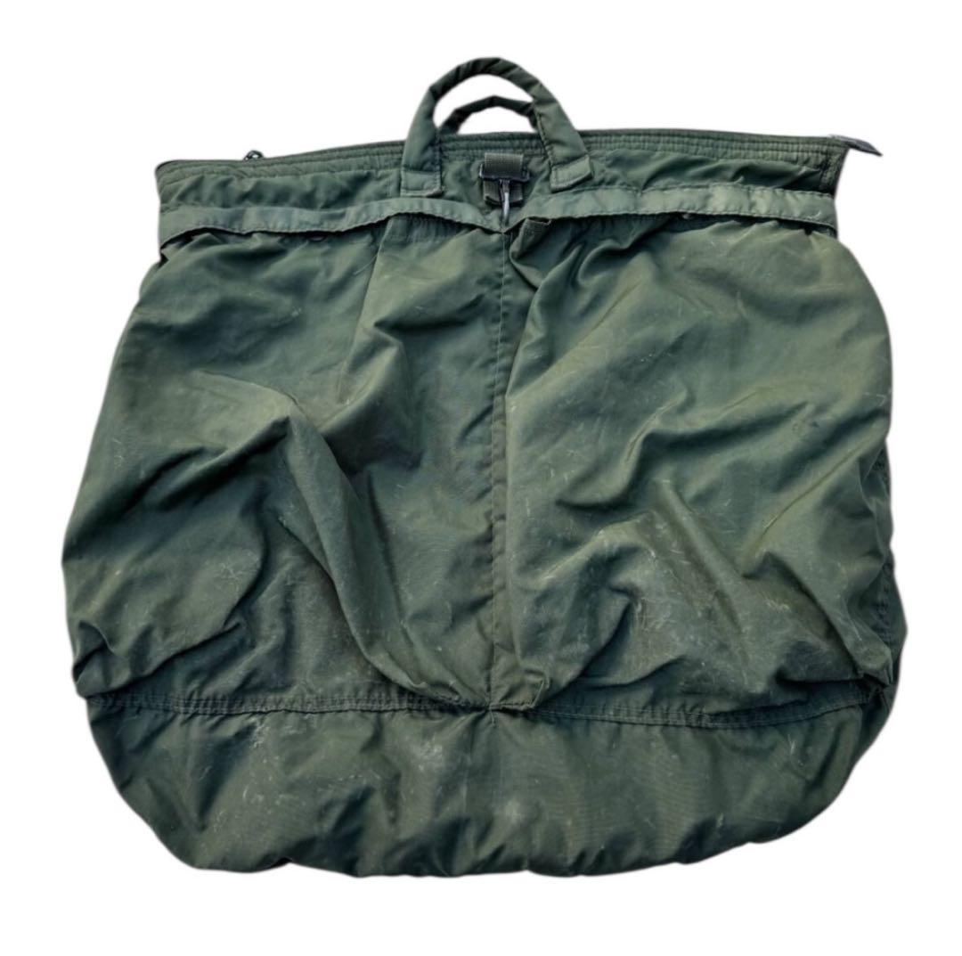 ビンテージ　90s　1991年　ミリタリー　ヘルメットバッグ　米軍　インテリア