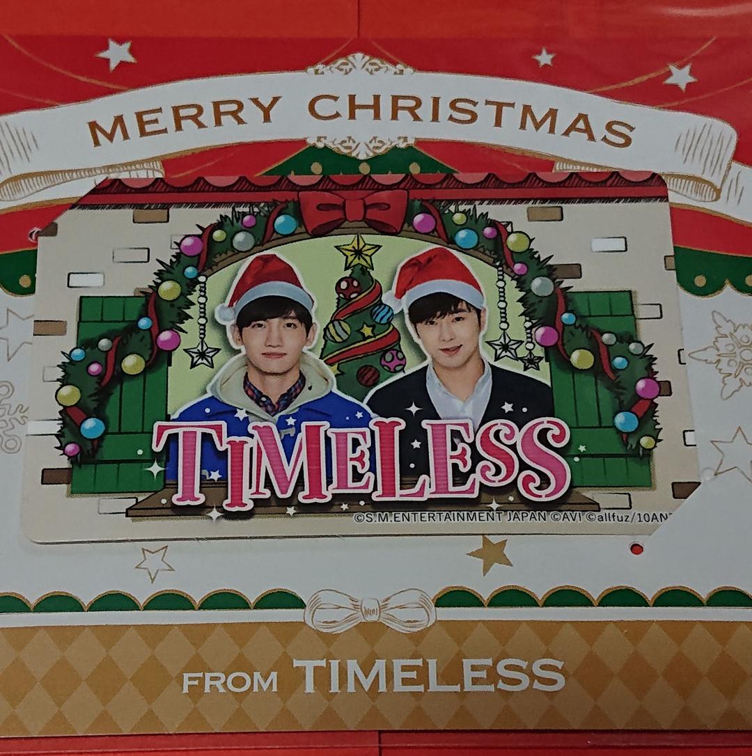 東方神起 Timeless 特製ICカードステッカー