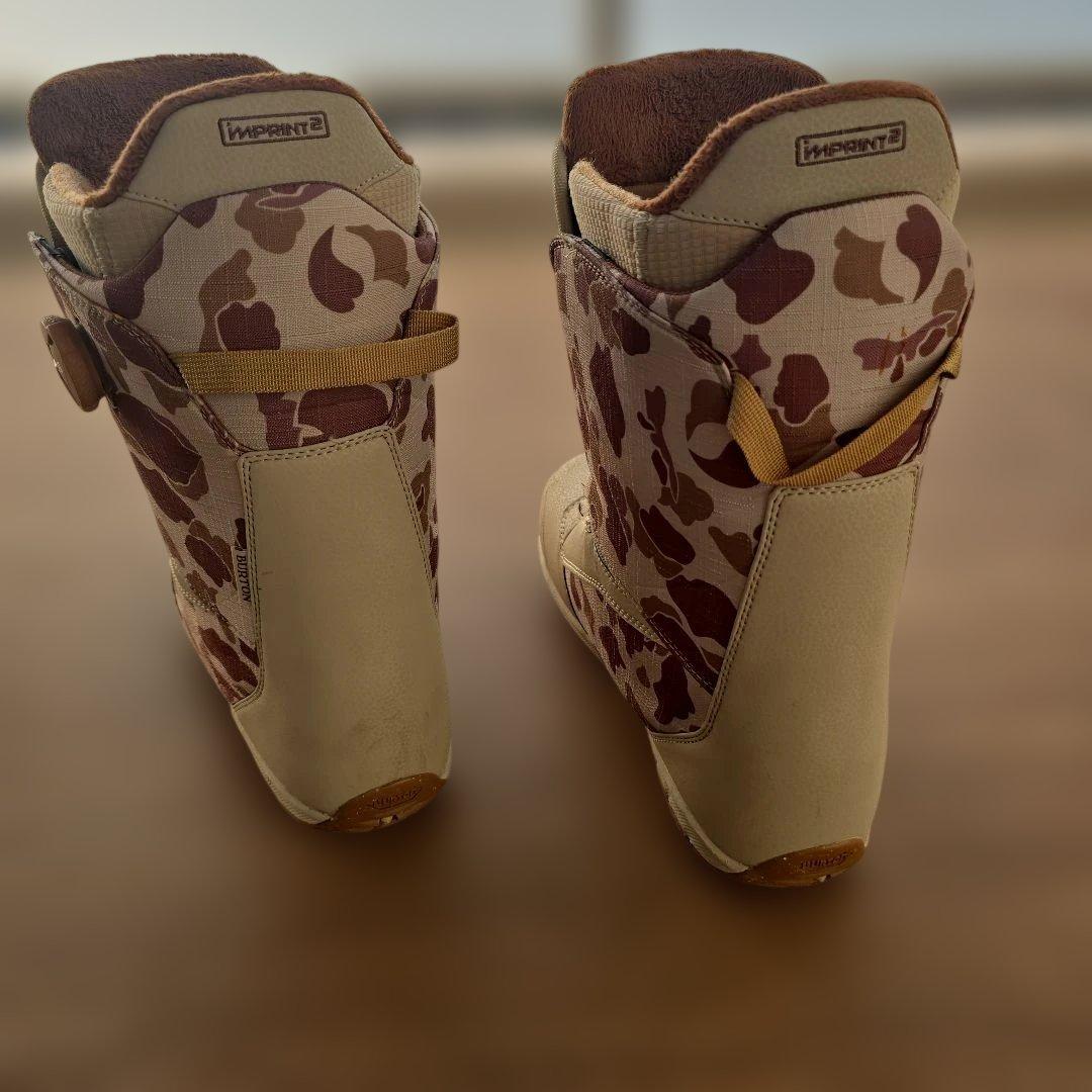 BURTON　Ruler　BoA　スノーボードブーツ ベージュ/カモフラージュ