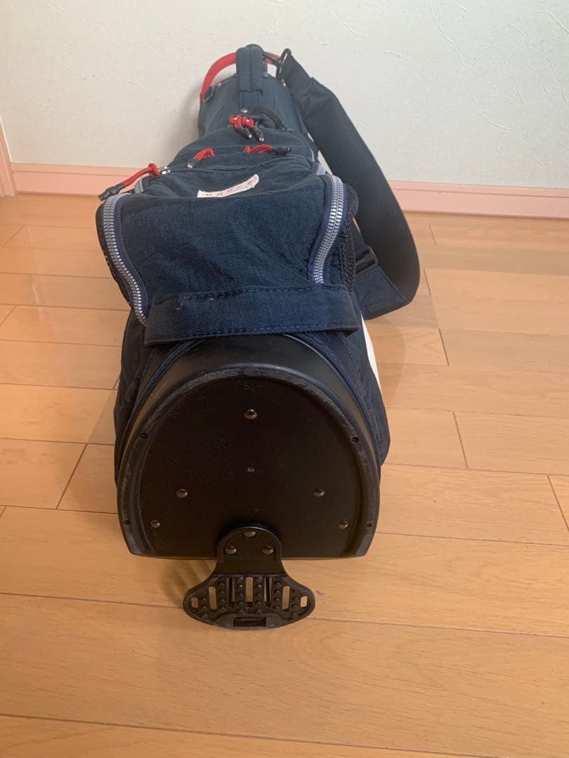 onoff オノフ スタンド キャディバッグ ネイビー/レッド OB0324