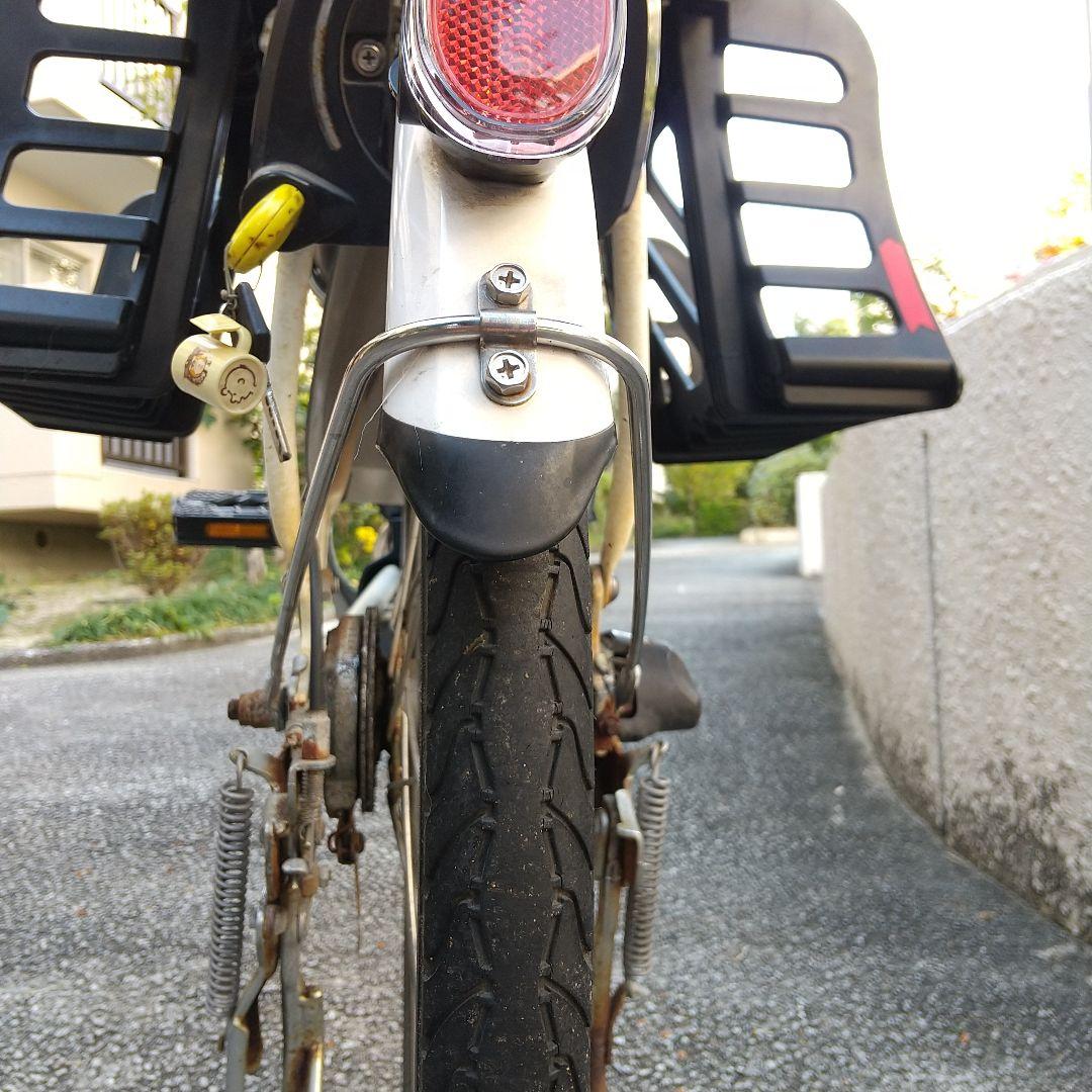 Panasonic Gyutto mini 電動自転車 チャイルドシート付き 白