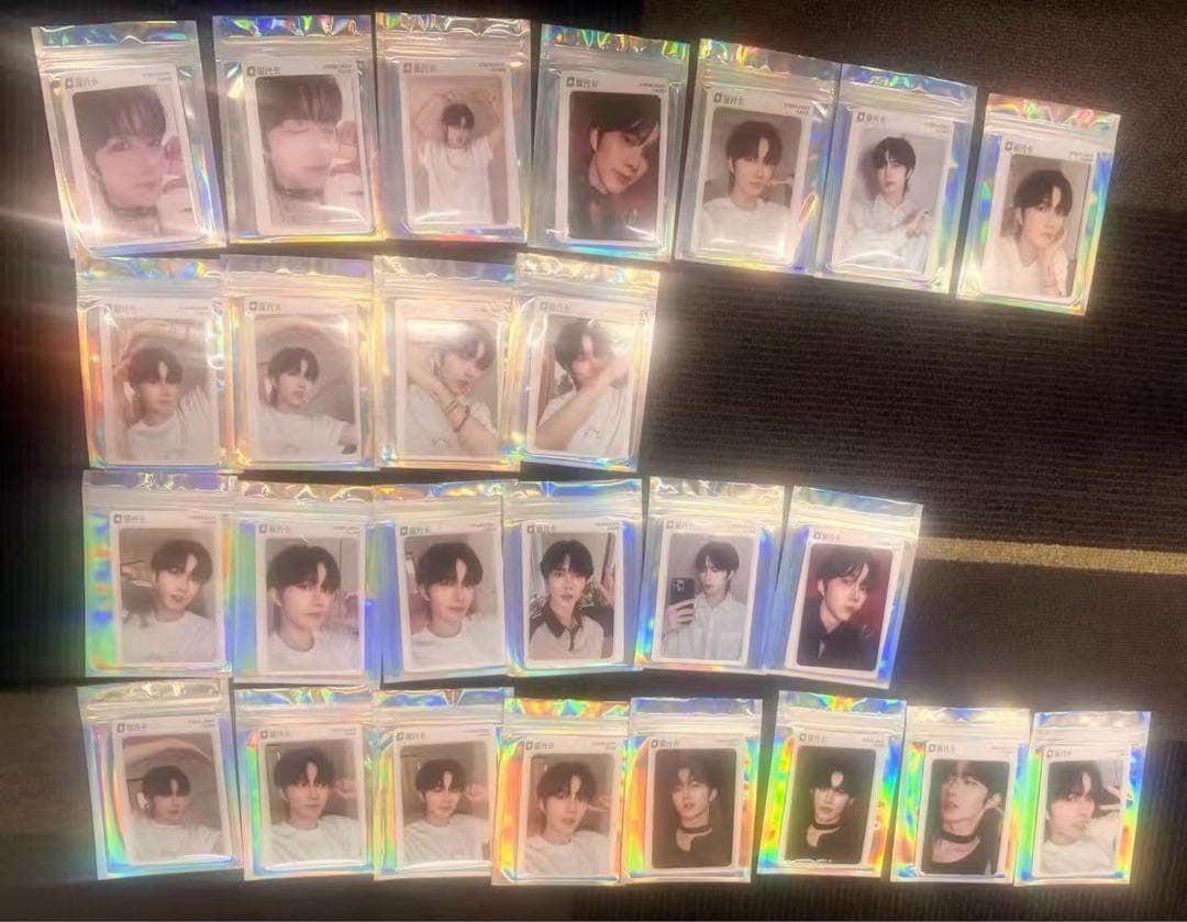 中華 垂涎 ABO qq音楽 黄星 邱鼎杰トレカ 25枚セツト