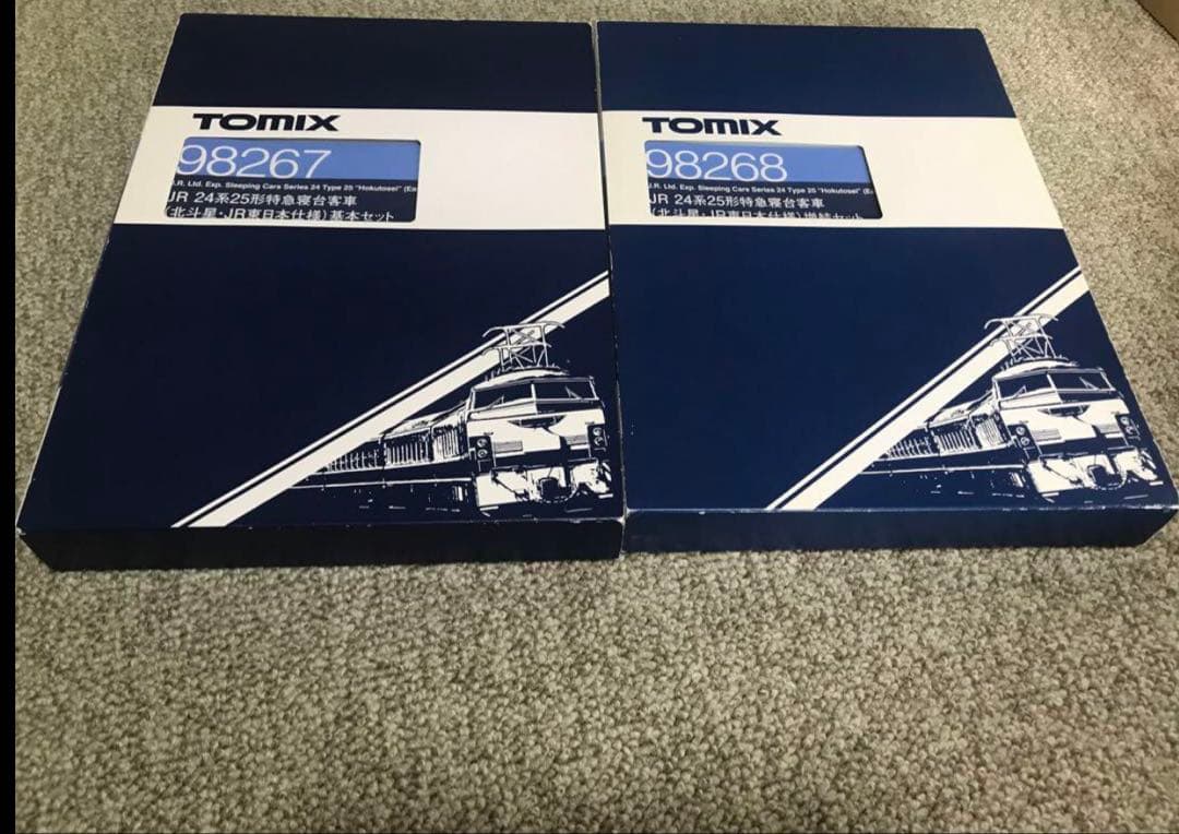 TOMIX 98267・98268 　北斗星・JR24系　東日本編成　基本＋増結