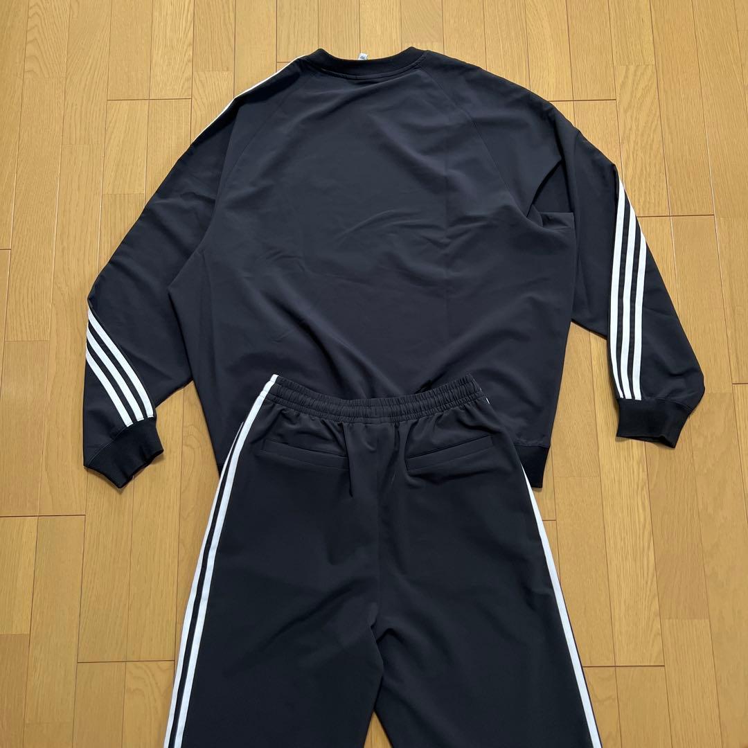アディダス 定価22000円 トラックトップ&パンツ ジャージ上下セットアップ