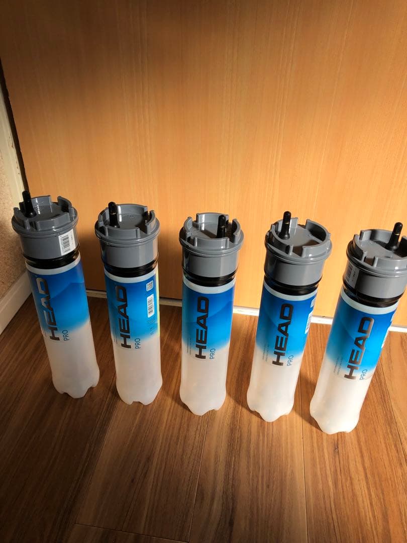 【5本】テニスボール加圧・再生　保管ケース