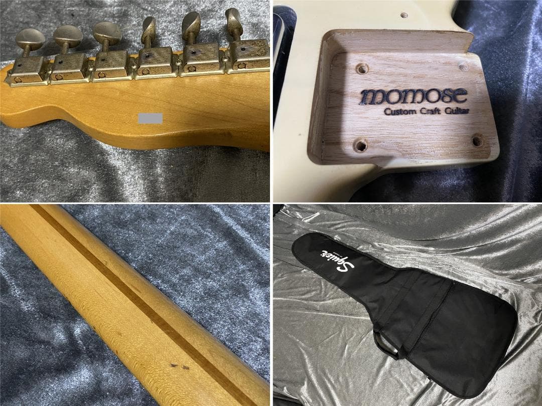 シリアル3桁代 旧ロゴの初期もの MOMOSE モモセ テレキャスターモデル