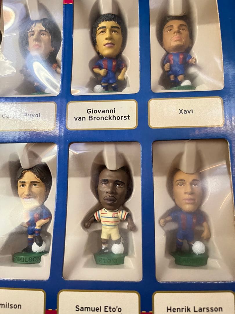 pro stars FCバルセロナ 2005年選手フィギュアセット