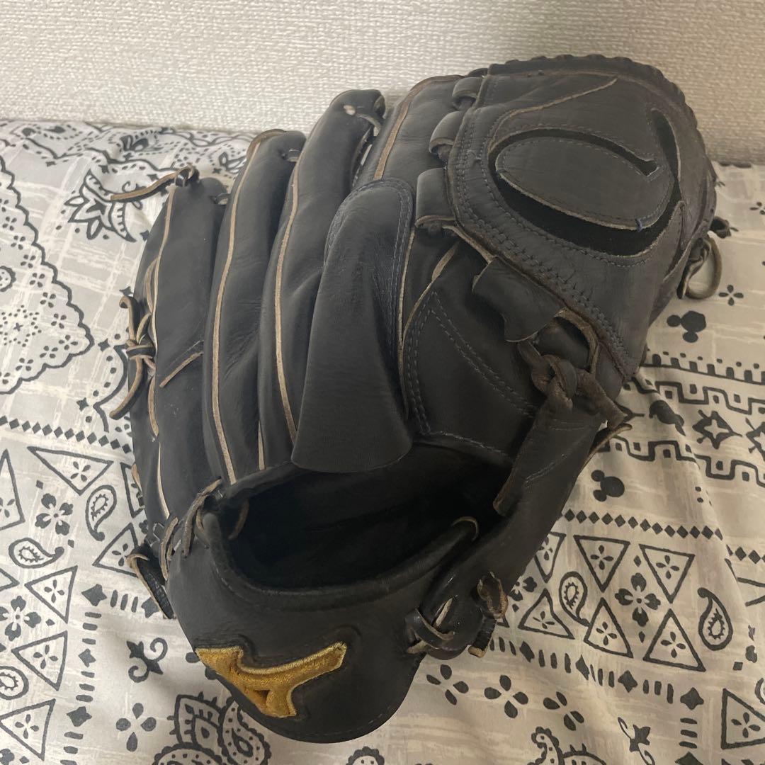 ミズノプロ投手用硬式グローブ 黒