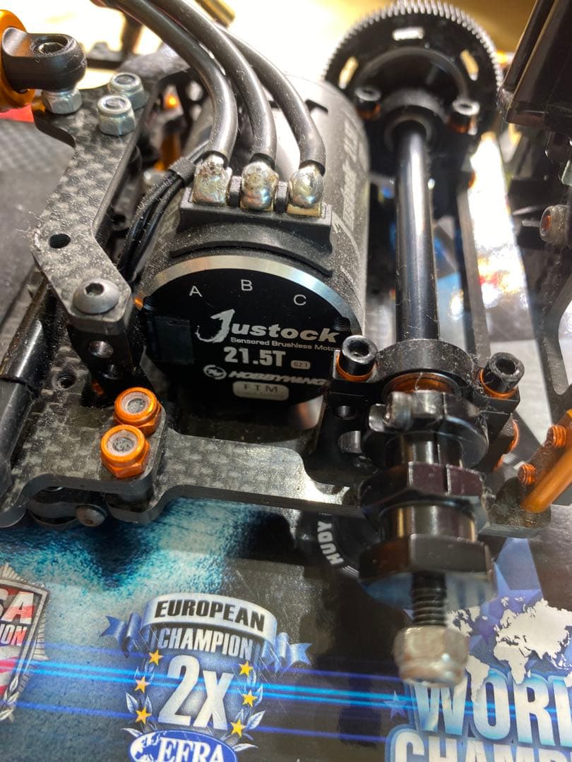 XRAY X1 メカ付き　オプション多数組み込み　新品＆中古タイヤ多数