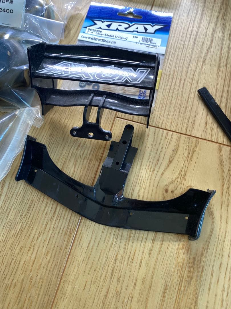 XRAY X1 メカ付き　オプション多数組み込み　新品＆中古タイヤ多数